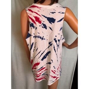NWT Grayson Threads 100% Cotton red, white and blue 4th of July american tank XL